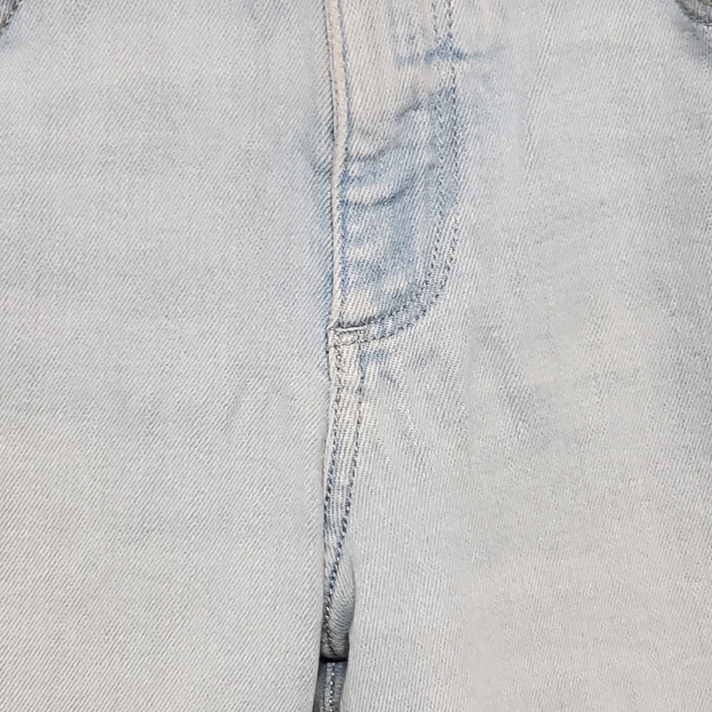 Wrangler Womens Mom Jeans Light Wash High Rise Cropped Size 26x28 - Picture 8 of 11